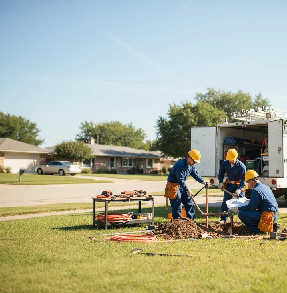 Sewer Line Repair in Stephenville, TX